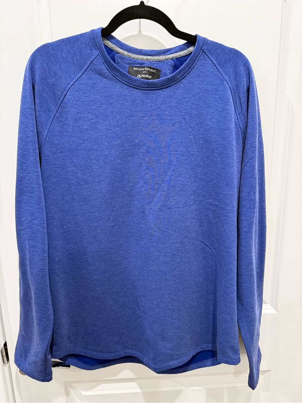 Banana Republic Men's Blue Polartec Pullover (Large)